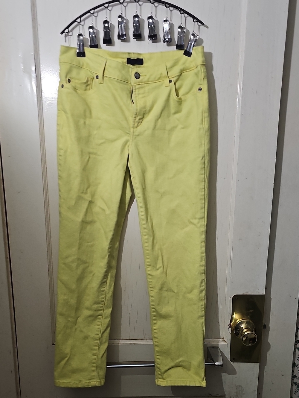 Women’s Yellow Slim Jeans